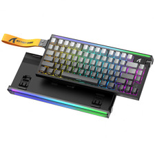 ATTACK SHARK R85HE Wired Magnetic RGB Contour Gradient Side-Print Keyboard picture