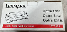 Lexmark High Yield Print Cartridge #13T0101 Optra E310,E312,E312L picture