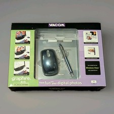 Wacom Graphire4 4x5 Pen Mouse Tablet Complete Boxed CTE-440 Graphic Design picture