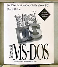 Microsoft MS-DOS Version 6.22 FULL Version Brand New Sealed with COA picture