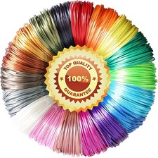 18 Popular Shiny Silk Colors PLA 3D Printer Filament Refill Sample Pack picture