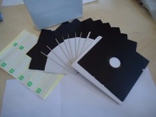 New 5.25 DS/DD floppy disks IBM FORMATTED diskette 360K 10 Pack with sleeves. picture