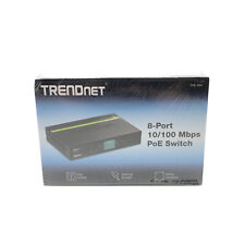 NEW TRENDnet TPE-S44 8-Port 10/100 Mbps Power Over Ethernet Switch Sealed picture