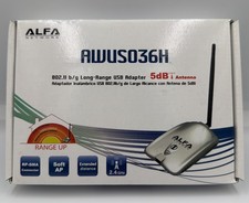 Alfa Network AWUS036H - 802.11 g/b Long Range USB Wireless Adapter 5dB Antenna picture