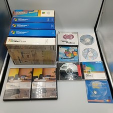 Microsoft Software Lot Windows XP Pro Office 2003 Visual Studio 6.0 Vintage picture