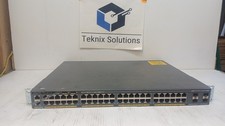 Cisco 2960X WS-C2960-X-48FPS-L V07 48-Port PoE Network Switch *WORKING* *READ picture