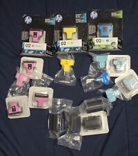 Lot Of 18 Sealed Hp 02 Ink Cartridges- Back Magenta Cyan Yellow picture