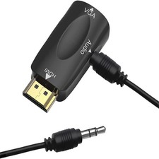 1080P HDMI to VGA Adapter Converter with 3.5mm Audio Jack Cable picture