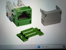 Commscope MGS400 Green Outlet Modular Jack Connector. Box of 25, New picture