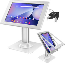 AboveTEK Anti-Theft Samsung Tab S11/S10/S9 Tablet Kiosk Stand POS Security Stand picture