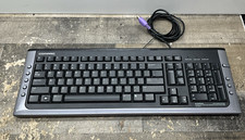 COMPAQ/HP 5189-0403 WIRED PS/2 KEYBOARD BLACK QWERTY NUMERIC KEYPAD picture