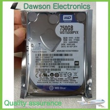 New Western Digital 750GB WD7500BPVX 5400RPM SATA 2.5