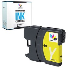 CMYi Black Color Ink Lot fits Brother LC61 Cartridges picture