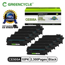10 Pack Toner Cartridge CE505A Fit for HP LaserJet P2035D P2055D P2055N P2055X picture