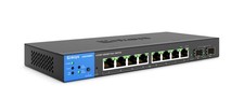 BLACK - LINKSYS LGS310MPC 8-PORT MANAGED POE+ SWITCH picture
