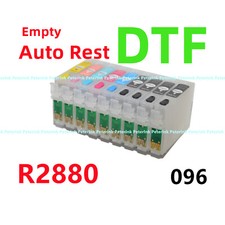 9 Empty Refillable Ink Cartridge for Stylus Photo R2880 T096 96 DTF printing * picture