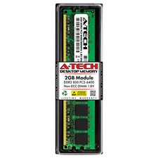 2GB DDR2 PC2-6400 DIMM Replacement for Super Talent T8UB2GC5 Desktop Memory RAM picture