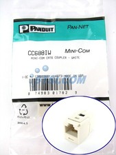 Panduit CC688IW Mini-Com Cat6 Coupler Module RJ45 8P8C, Off-White ~STSI picture