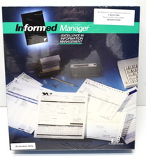 Vtg 1993 Macintosh Software Informed Manager Business Forms Printable Fill In picture
