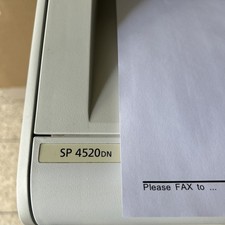 Ricoh SP 4520DN Laser Printer B/W A4 Count 54066 pp. Top.  Top picture