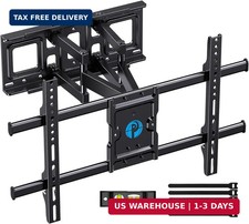 Pipishell Full Motion TV Wall Mount for Most 37-84 Inch TVs up to 132lbs picture