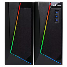 2.0 Computer Gaming Speakers with LED RGB Lights picture