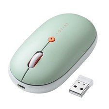 Sanwa Direct Wireless Mouse, USB-A, Slim, Silent, Rechargeable, Type-C Fast Char picture