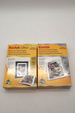 2 Packs of 100 Sheets Kodak Photo Paper Gloss & High Gloss 4