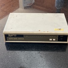 Bafo KC6081S Auto Parallel Data Switch Box 2-Port DB25 Printer Sharing Vintage picture