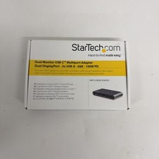Startech.com/Dual Monitor USB-C Multiport Adapter/Dual HDMI/PART #DK30C2HAGPD picture