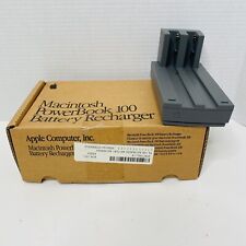 Apple Macintosh Powerbook 100 Battery Recharger NEW IN BOX Vtg NOS 1982 80s picture