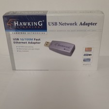 SEALED Hawking Technology 2003 USB Network Fast Ethernet Adapter 10/100M HUF1I  picture