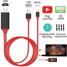 Digital Phone To HDMI Cable Phone To TV HDTV AV Adapter For Apple iPhone 11 XR 8 picture