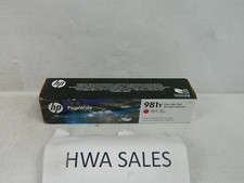 Genuine HP 981Y L0R14A Magenta PageWide Ink Cartridge 2020 2021 NEW OEM SEALED picture