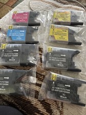 LD 8 Pack LC75 Black & Color Ink Cartridge Set picture