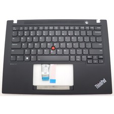 New Palmrest Upper Case US Backlit Keyboard For ThinkPad T14s Gen 4 21F6 21F7 picture