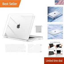 Scratch-Resistant Case Compatible with MacBook Air 15 inch M5 2026 M4 2025 M3... picture