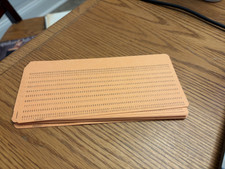 Mainframe Computer Data Punch Card Lot of 23 Orange 80 Column IBM comp Vtg NOS picture