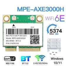 Tri Band 5374Mbps WiFi 6E AX210 Wireless Card BT 5.3 for Mini PCIE Wi-Fi Adapter picture