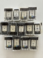 13 Lot Empty Canon Ink Cartridges Black Color PG-275PPP CL-276PPP CL-246 PG-245 picture
