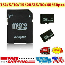 US Micro SD TransFlash TF Memory Card Adapter Convert To Standard SDHC Card Lot picture