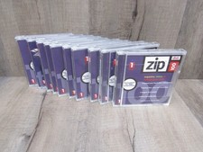 10 Used Iomega Zip 100Mb Disks with Cases picture