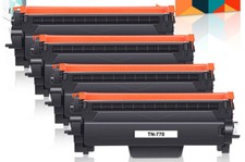 4 Pack TN770 High Yield Toner Compatible With Brother HL-L2370DW MFC-L2750DW XL picture
