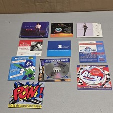 Vintage Internet Software CD Lot AOL Napster AT&T SurfFree ISP Promo Discs picture