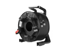 Armored Fiber Optic Cable ST to ST 4 Strands Single Mode with Fiber Reel picture