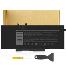 High-Capacity Laptop Battery Replacement for Dell Latitude & Precision 7.6V 68Wh picture