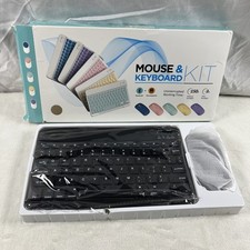 	Bluetooth Keyboard and Mouse Combo for iPad - Rechargeable Wireless Keyboard	 picture