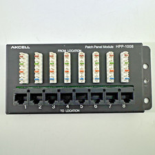 Axcell HPP-1008 8 Port Patch Panel Module picture