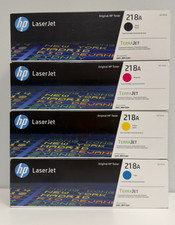 Genuine HP 218A Complete Toner Set KYCM for LaserJet Pro 3201dw MFP 3301fdw  New picture