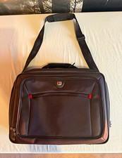 SwissGear Padded Shoulder/Messenger Laptop Bag, Black Nylon, Fits 15 in picture
